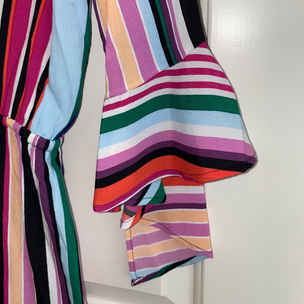 Express Colorful Striped Romper - Picture 6 of 8